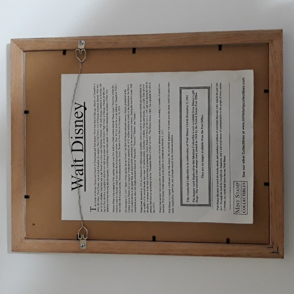 Walt Disney Collectible Picture and Frame - Picture 2 of 2
